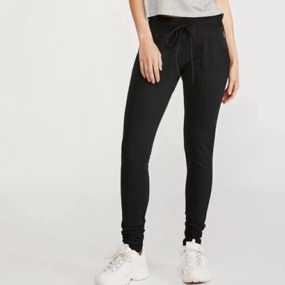 Free People Pants - Free People Movement Sunny Skinny Sweatpant Jogger Black